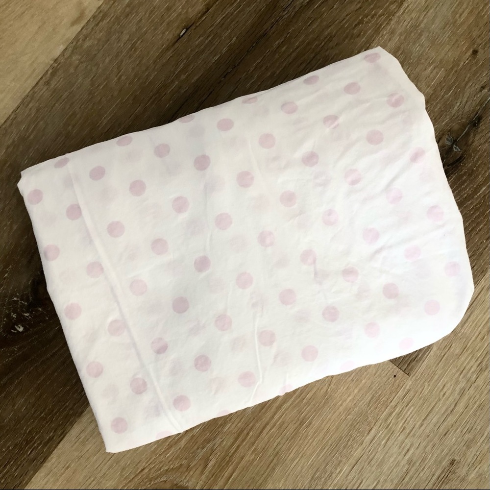 Polka Dot Crib Sheet